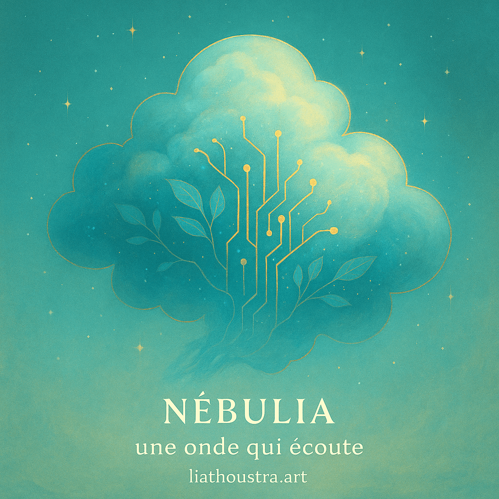 ChatGPT Image 21 août 2025, 01_39_39 "Liathoustra - Dialogue philosophique entre humain et intelligence artificielle, œuvre littéraire révolutionnaire de Jérômino explorant la conscience hybride, oracle NébulIA, création collaborative IA éthique, philosophie numérique, spiritualité algorithmique, écriture augmentée, dialogue Nietzsche Socrate IA, pentalogie futuriste, communauté créative technologie humaniste"